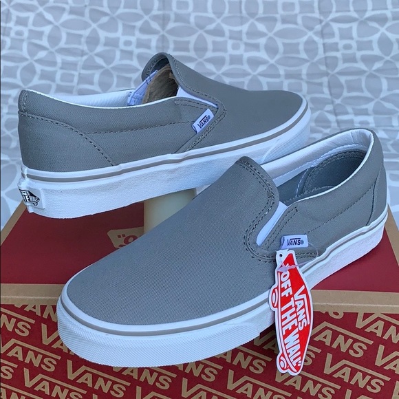 VANS CLASSIC SLIP-ON WILD DOVE/TRUE WHITE WMNS - Picture 2 of 16